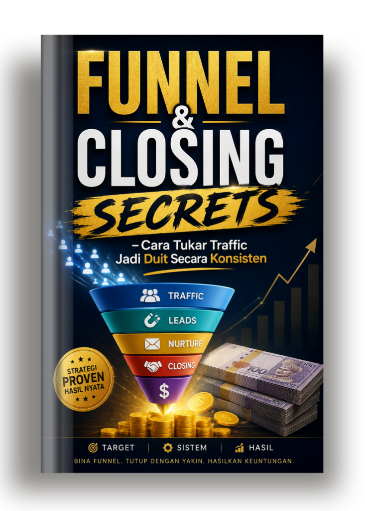 FUNNEL & CLOSING SECRETS –Cara Tukar Traffic Jadi Duit Secara Konsisten
